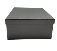 gift box easy gift large (10pcs)-black linen