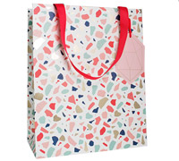 gift bag - large - terrazzo