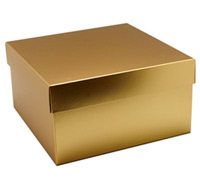 gift box - cake - goldrush