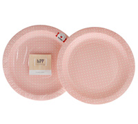 plates 23cm / 9inch - sweet pink dot