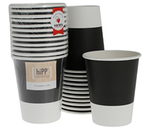 cups 250ml / 9oz - black splice