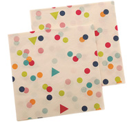 napkins - reversible 3ply - confetti multi