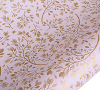 5m spring blossom wrap - gold on pink pack