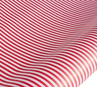xroll wrap - 5m slimline stripe - red - pack