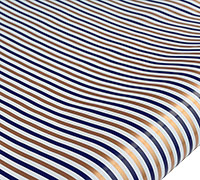 roll wrap - 5m pinstripe - navy/gold - pack