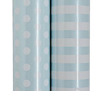 roll wrap - 5m pearlised blue collection