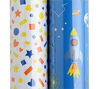 roll wrap - 5m rocket into space collection