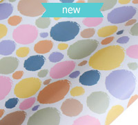 roll wrap - 5m splotch pastels - pack